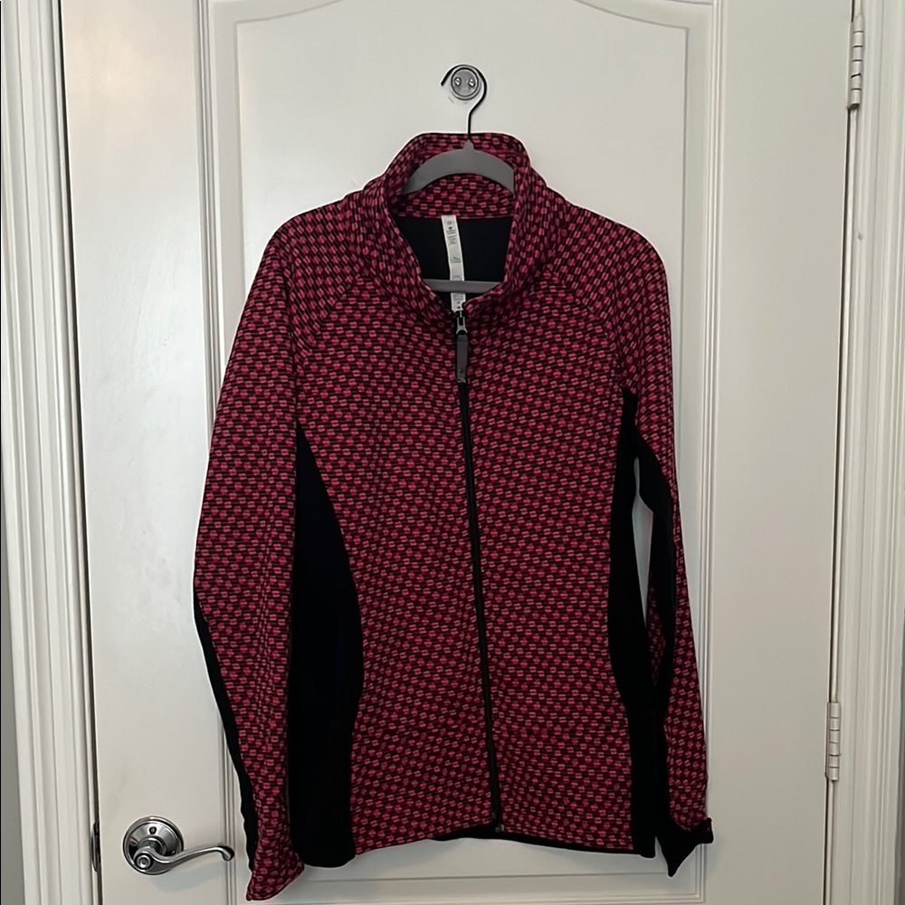 Lululemon Pink and Black Jacket